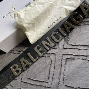 Balenciaga Metal Logo Belt